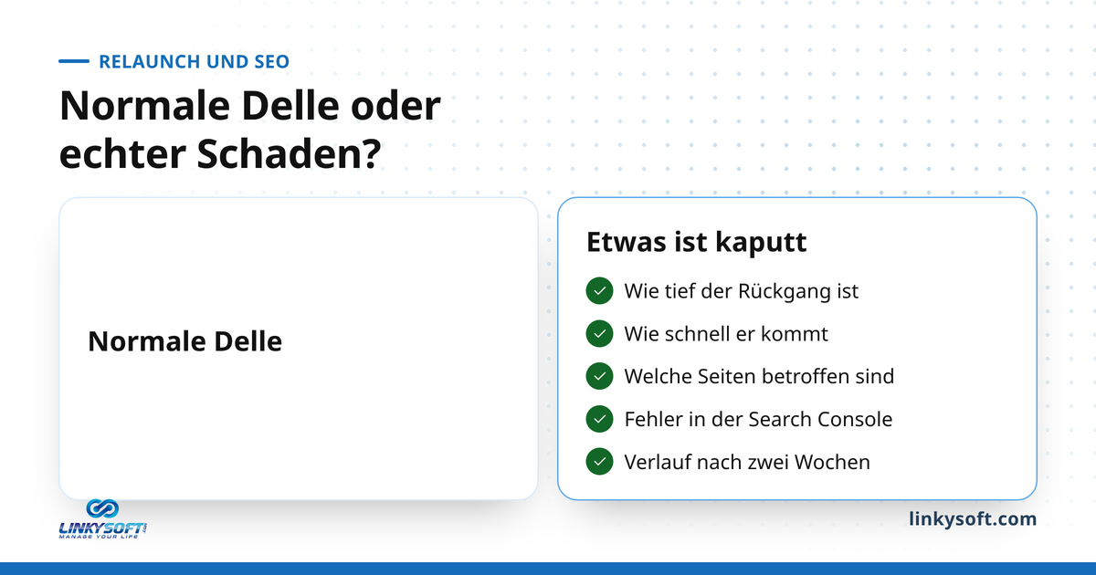 Normale Delle oder echter Schaden?