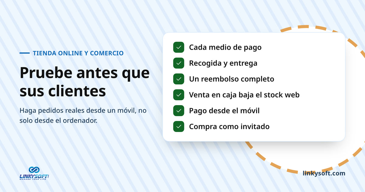 Pruebe antes que sus clientes