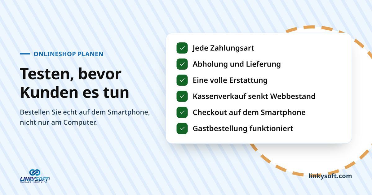 Testen, bevor Kunden es tun